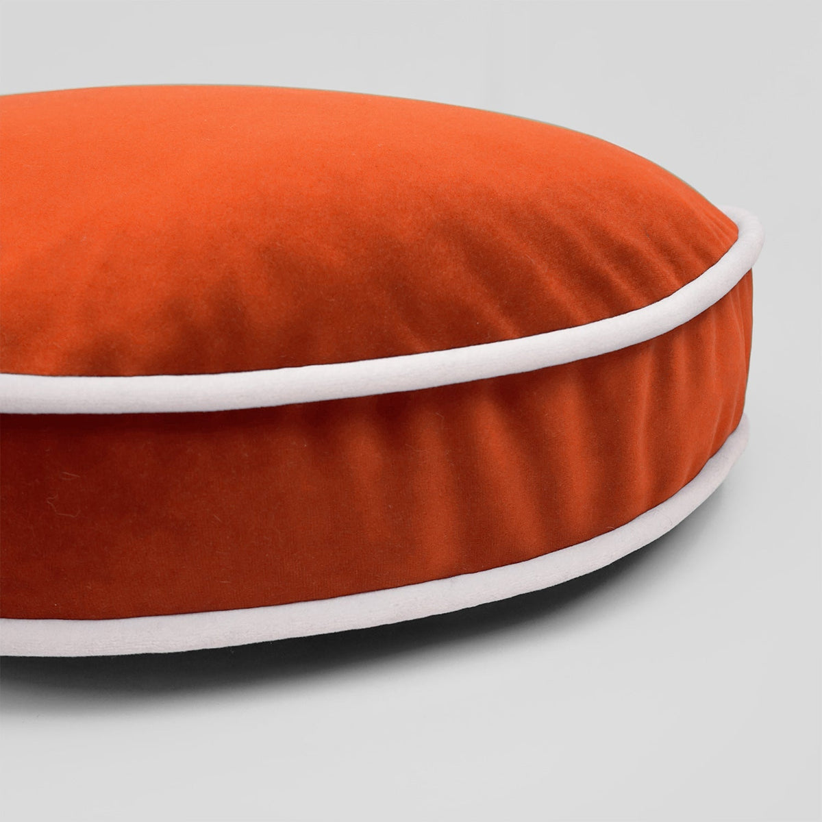 D.V. Kap Posh Circle Orange Throw Pillow With Insert