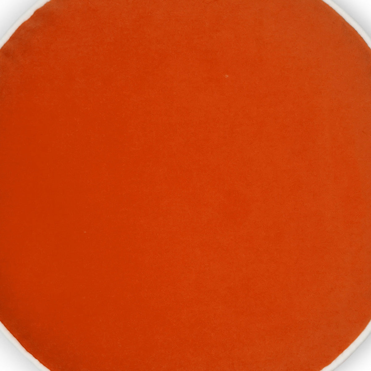 D.V. Kap Posh Circle Orange Throw Pillow With Insert