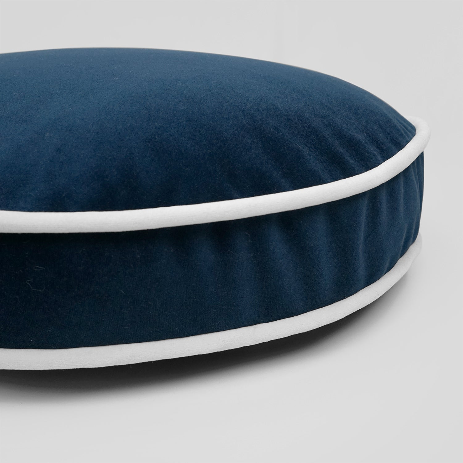 D.V. Kap Posh Circle Royal Blue Throw Pillow With Insert
