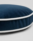 D.V. Kap Posh Circle Royal Blue Throw Pillow With Insert