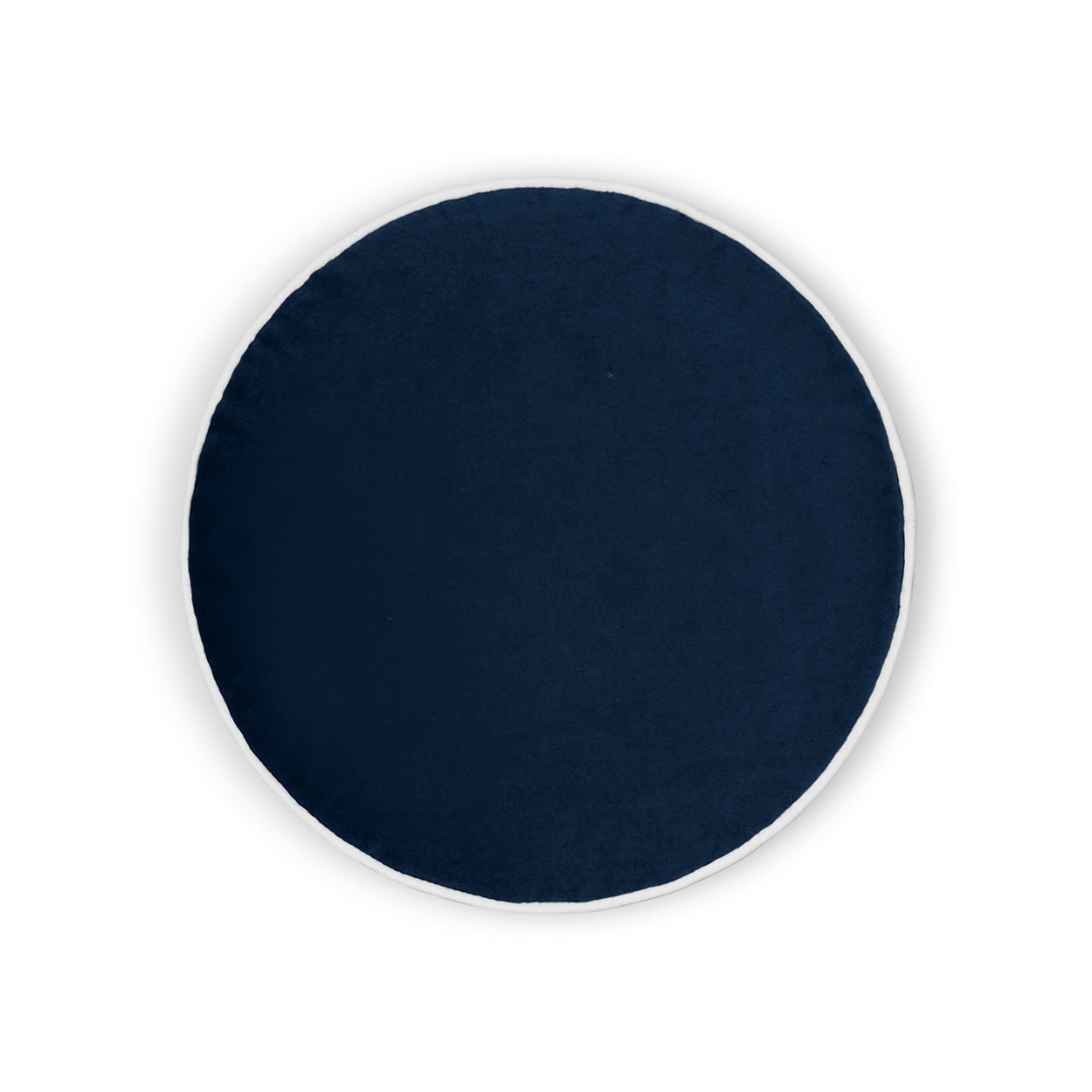 D.V. Kap Posh Circle Royal Blue Throw Pillow With Insert