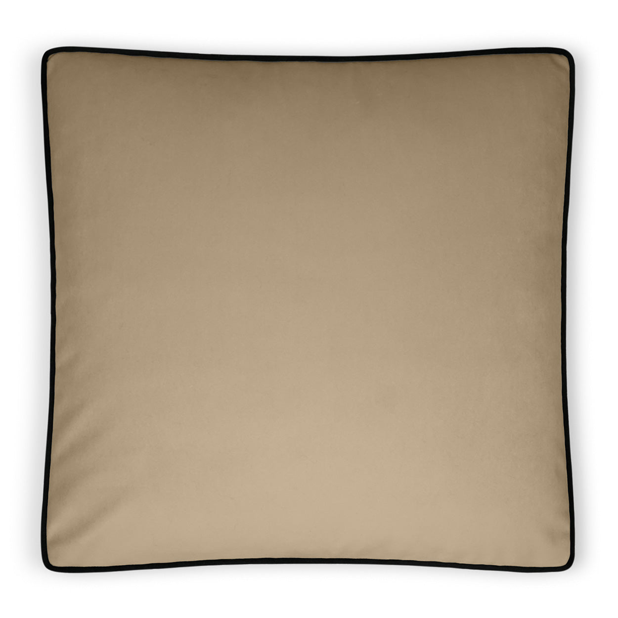 D.V. Kap Posh Box Latte Brown Throw Pillow With Insert