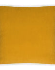 D.V. Kap Posh Box Mustard Yellow Throw Pillow With Insert