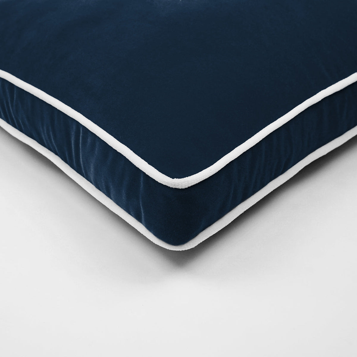 D.V. Kap Posh Box Royal Blue Throw Pillow With Insert