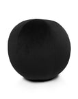 D.V. Kap Posh Ball Performance Fabric Black Throw Pillow With Insert