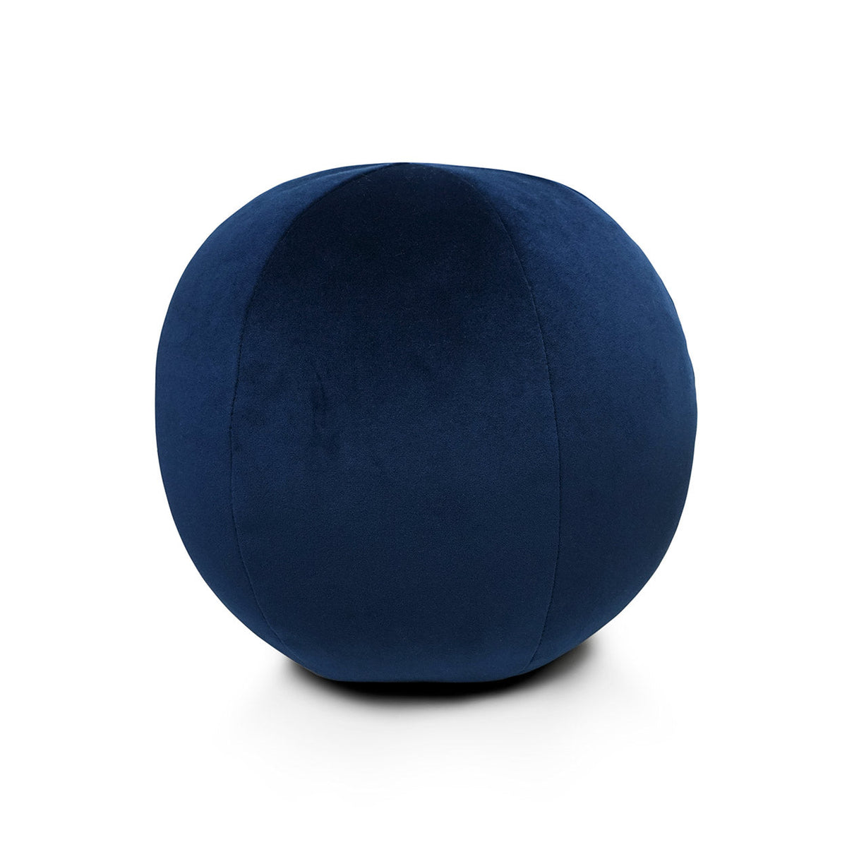 D.V. Kap Posh Ball Navy Blue Throw Pillow With Insert