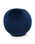D.V. Kap Posh Ball Navy Blue Throw Pillow With Insert