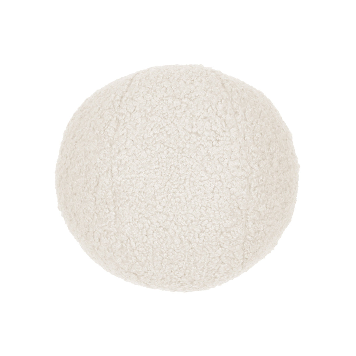 D.V. Kap Poodle Ball Ivory Throw Pillow With Insert