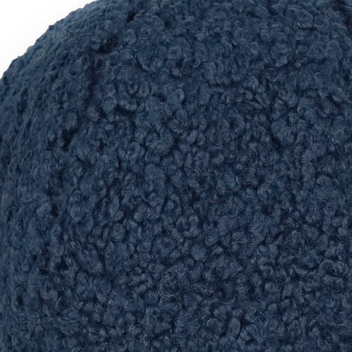 D.V. Kap Poodle Ball 12" Navy Blue Throw Pillow With Insert