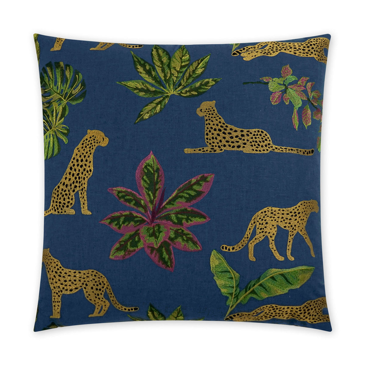 D.V. Kap Verdant Lagoon Blue Throw Pillow With Insert