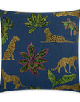 D.V. Kap Verdant Lagoon Blue Throw Pillow With Insert