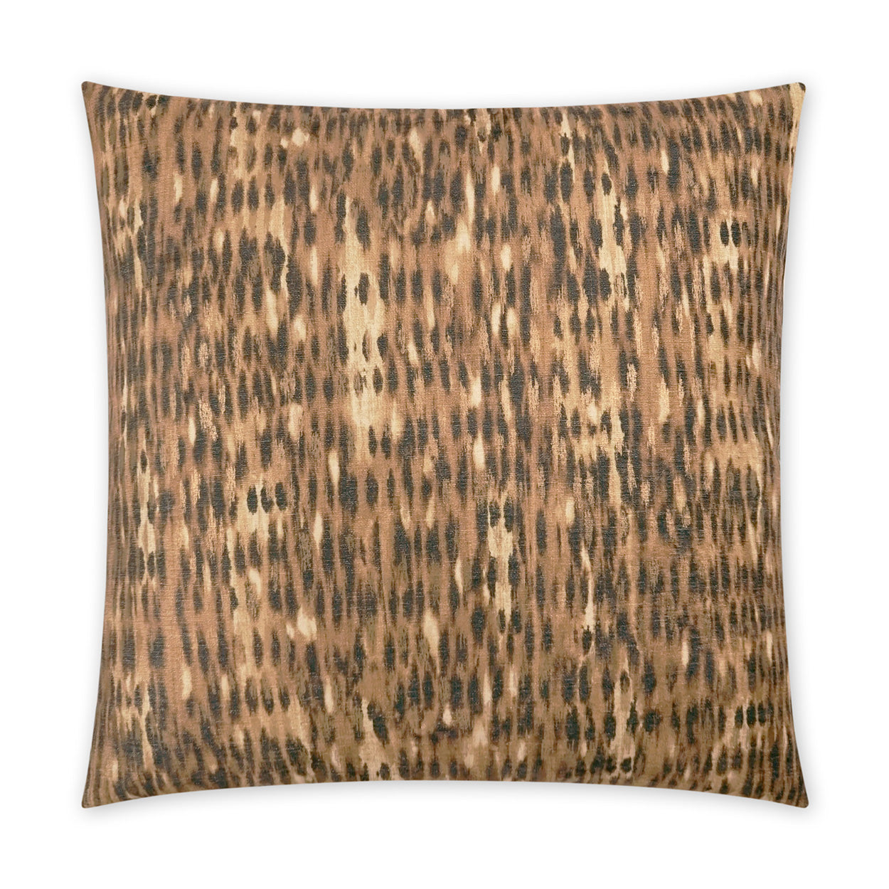 D.V. Kap Tonga Ginger Brown Throw Pillow With Insert
