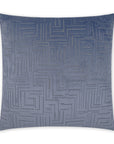 D.V. Kap Klint Blue Throw Pillow With Insert