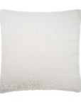 D.V. Kap Snow Bunny White Throw Pillow With Insert