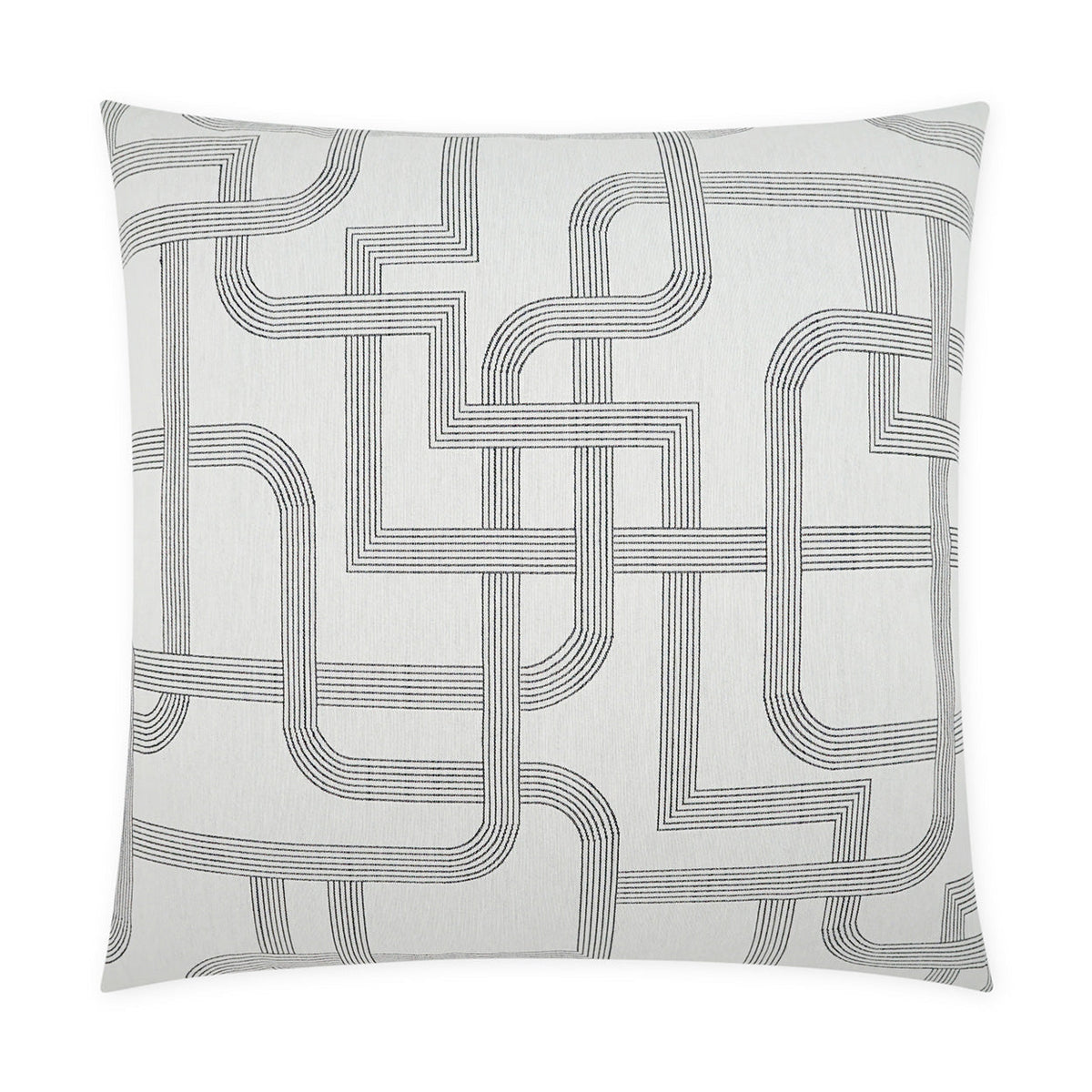 D.V. Kap Lithgow White Throw Pillow With Insert
