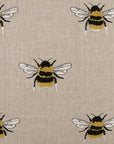D.V. Kap Busy Bee Linen Brown Throw Pillow With Insert
