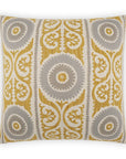 D.V. Kap Selma Sunflower Brown Throw Pillow With Insert