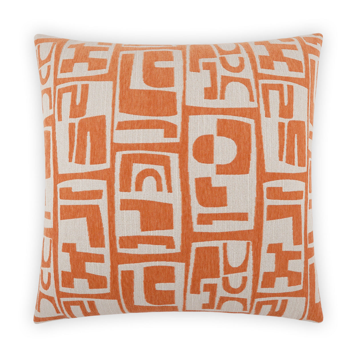 D.V. Kap Toro Light Red Throw Pillow With Insert