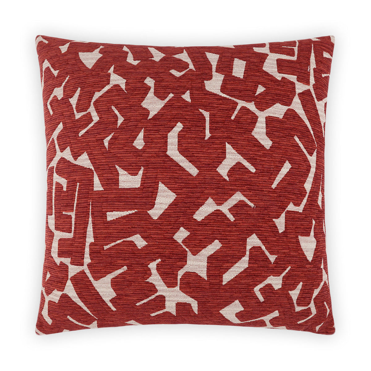 D.V. Kap Hero Paprika Red Throw Pillow With Insert
