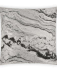D.V. Kap Mahwah Onyx Grey Throw Pillow With Insert