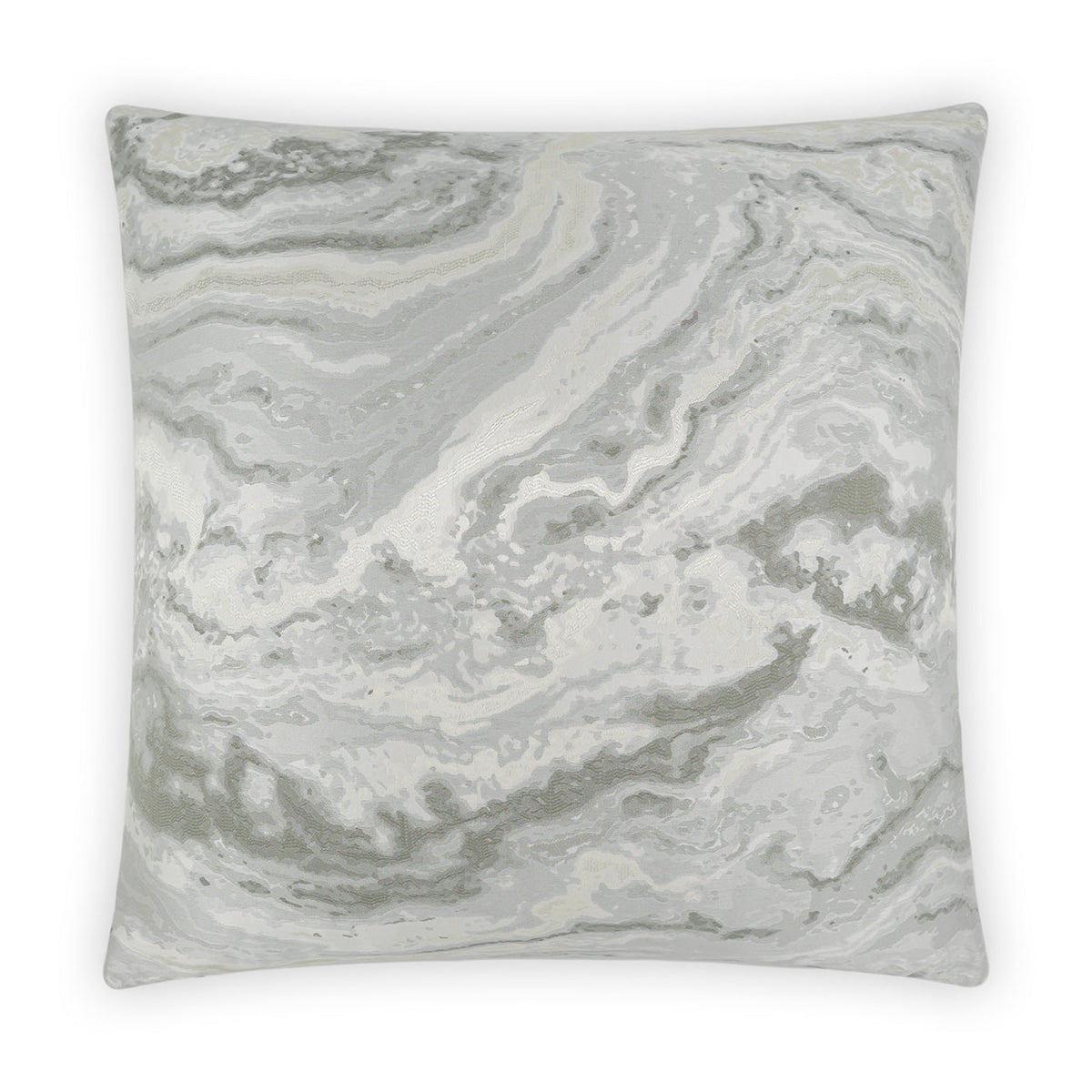 D.V. Kap Mahwah Silver Throw Pillow With Insert