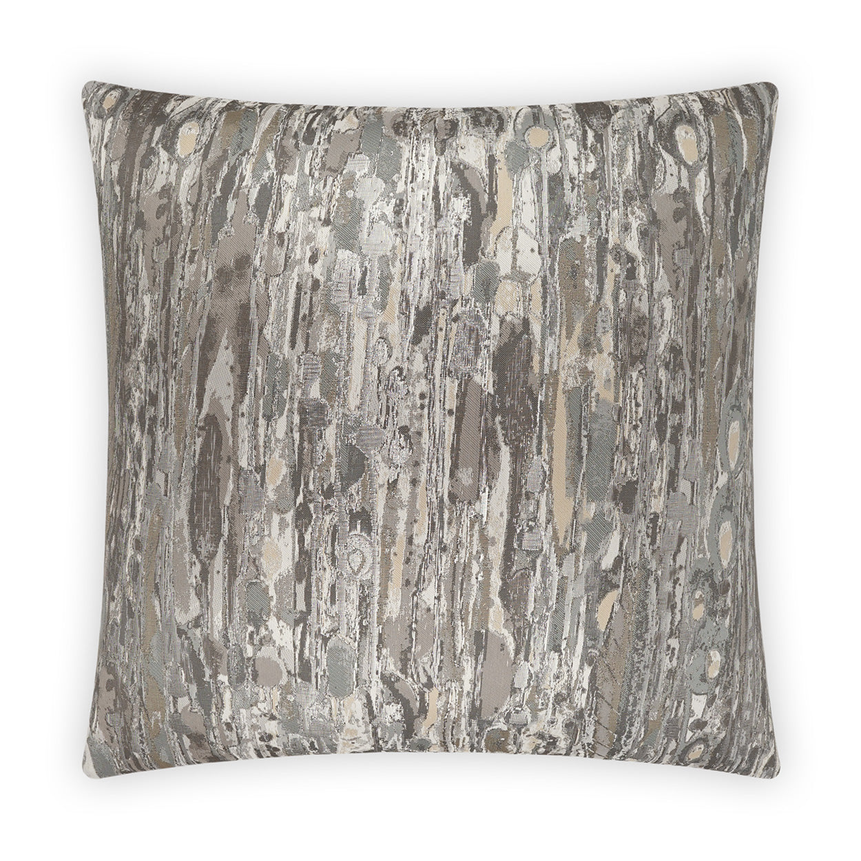 D.V. Kap Lynn Grey Throw Pillow With Insert