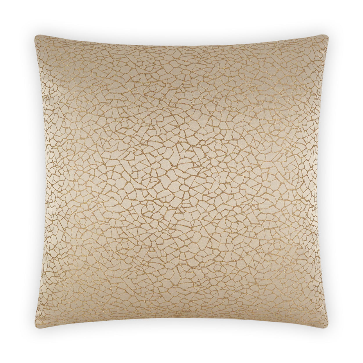 D.V. Kap Gravel Brown Throw Pillow With Insert