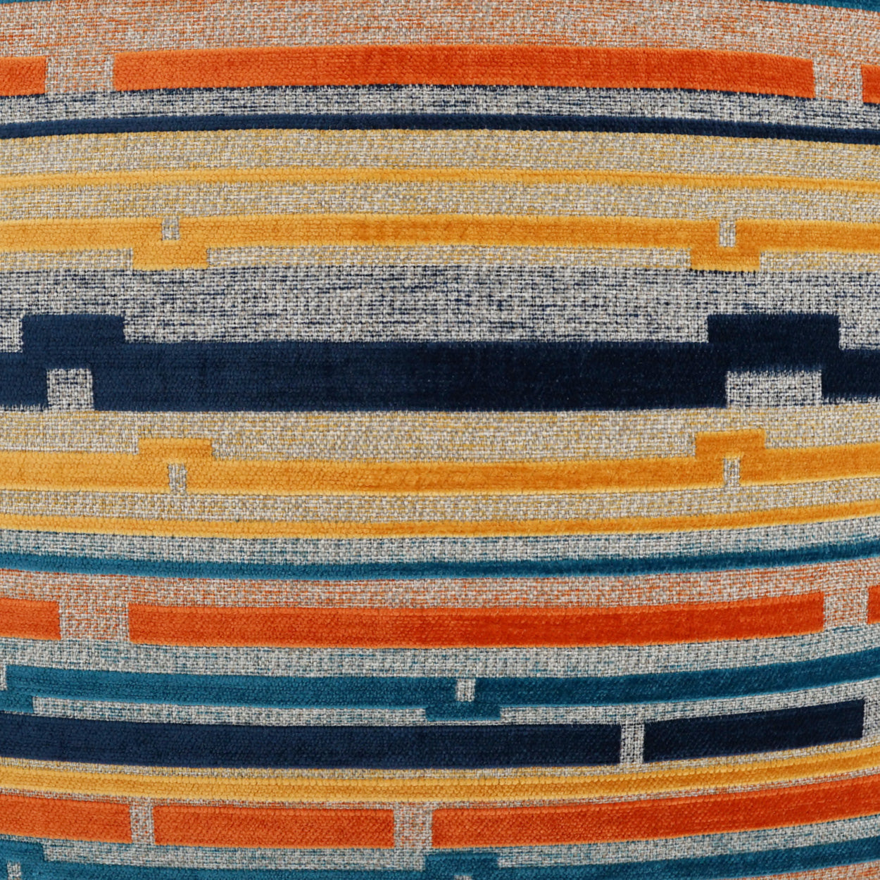 D.V. Kap Punctuate Sunset Orange Throw Pillow With Insert