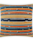 D.V. Kap Punctuate Sunset Orange Throw Pillow With Insert
