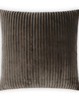D.V. Kap Hayworth Cedar Coffee Brown Throw Pillow With Insert