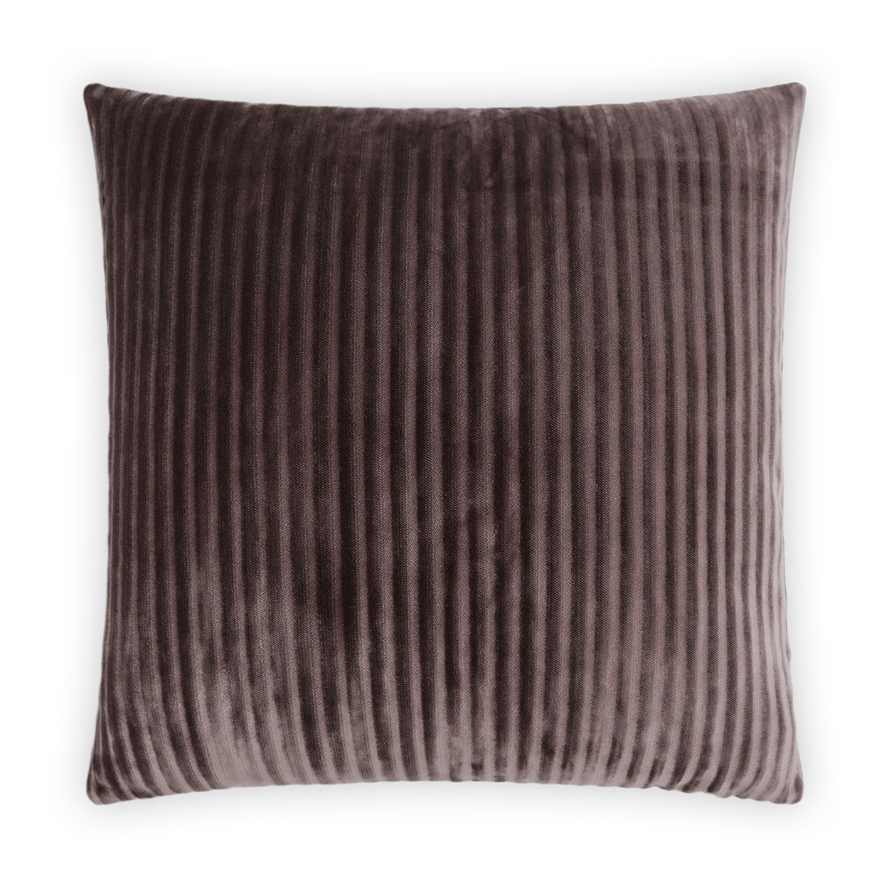 D.V. Kap Hayworth Mauve Coffee Brown Throw Pillow With Insert