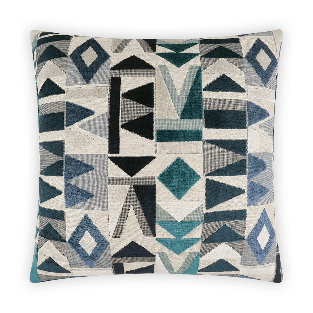 D.V. Kap Traydon Ocean Blue Throw Pillow With Insert