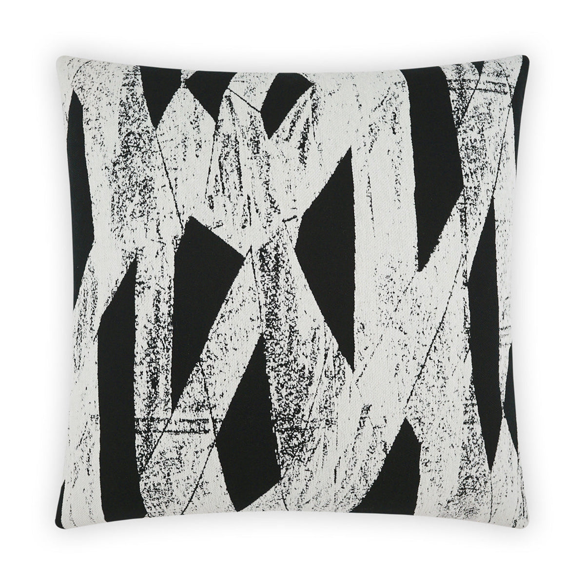 D.V. Kap Ozone Ebony Black Throw Pillow With Insert