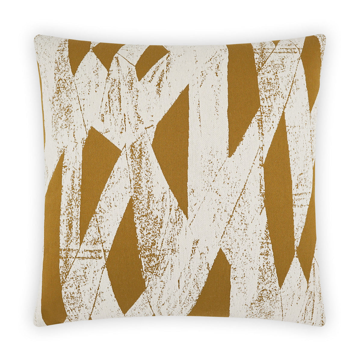 D.V. Kap Ozone Mustard Yellow Throw Pillow With Insert