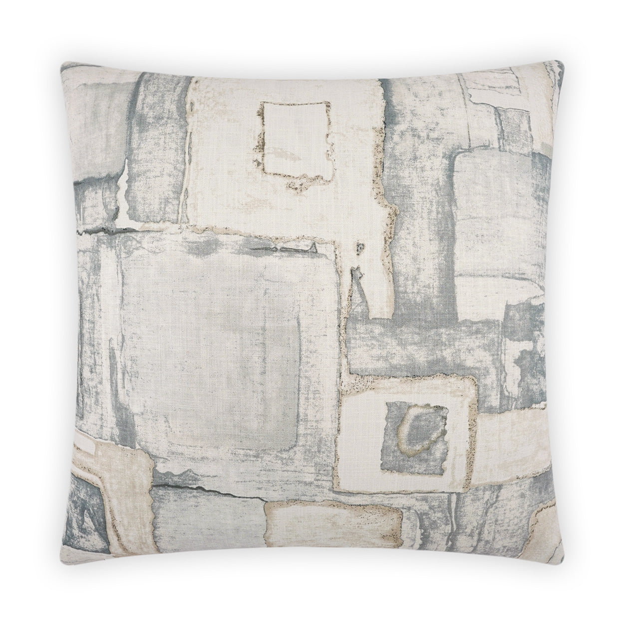 D.V. Kap Ecomille Slate Grey Throw Pillow With Insert