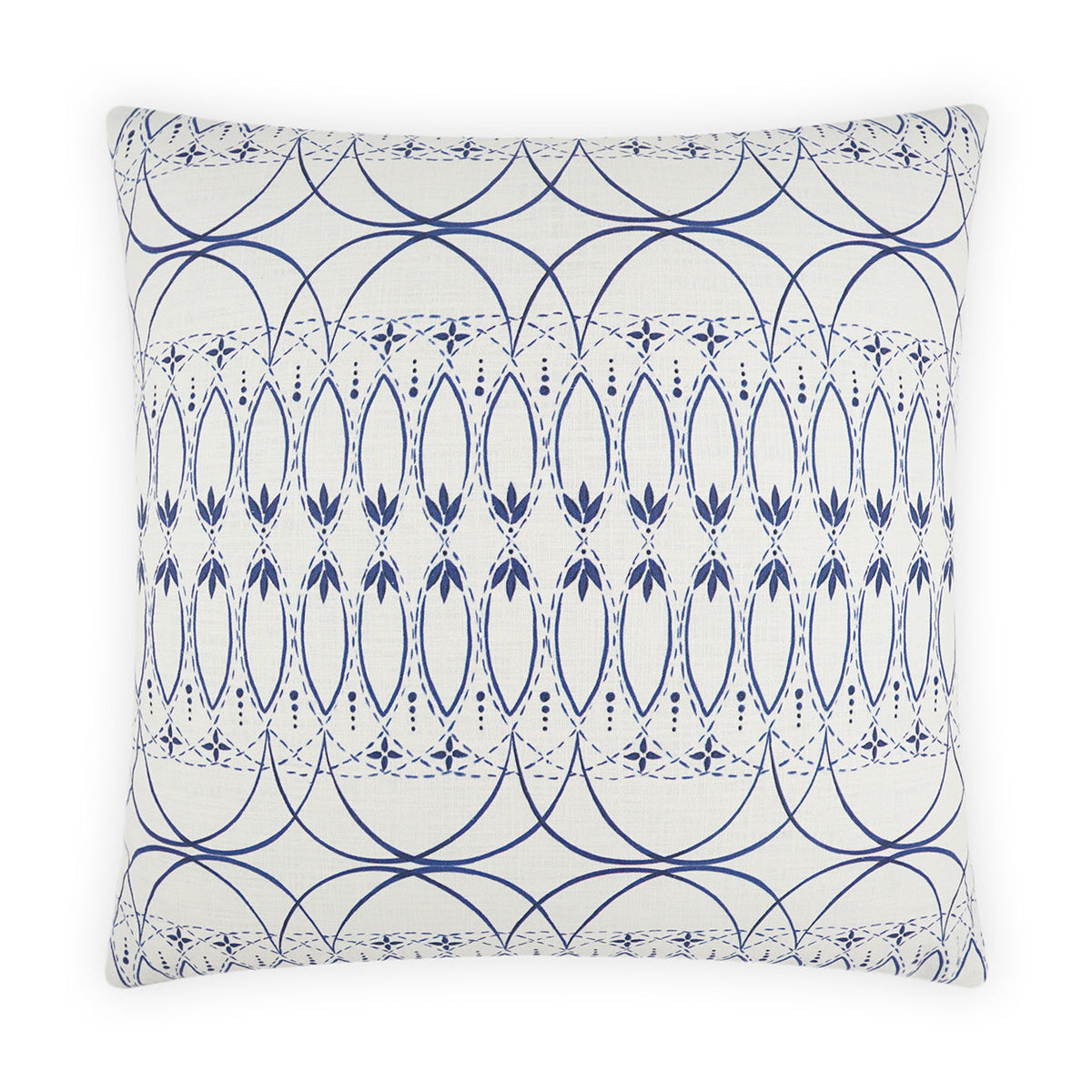 D.V. Kap Messier Blue Throw Pillow With Insert