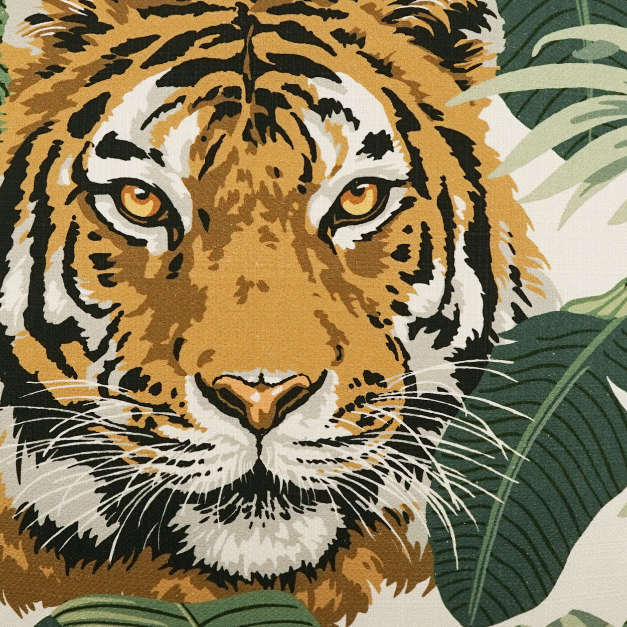 D.V. Kap Tiger King Green Throw Pillow With Insert