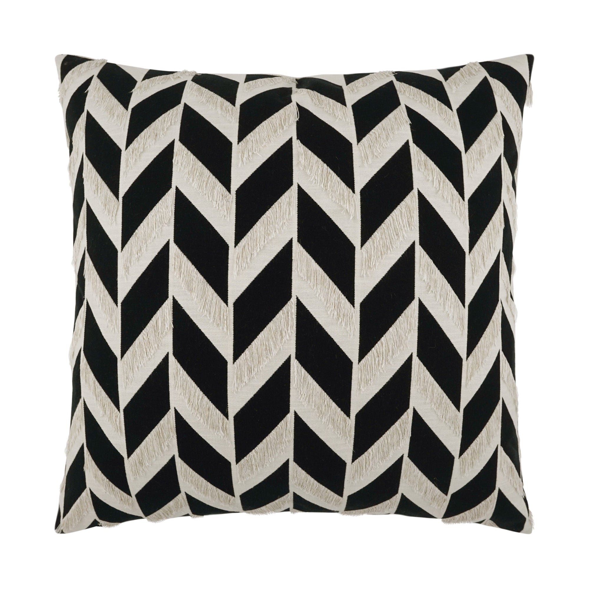 D.V. Kap McZagger Black Throw Pillow With Insert