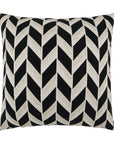 D.V. Kap McZagger Black Throw Pillow With Insert