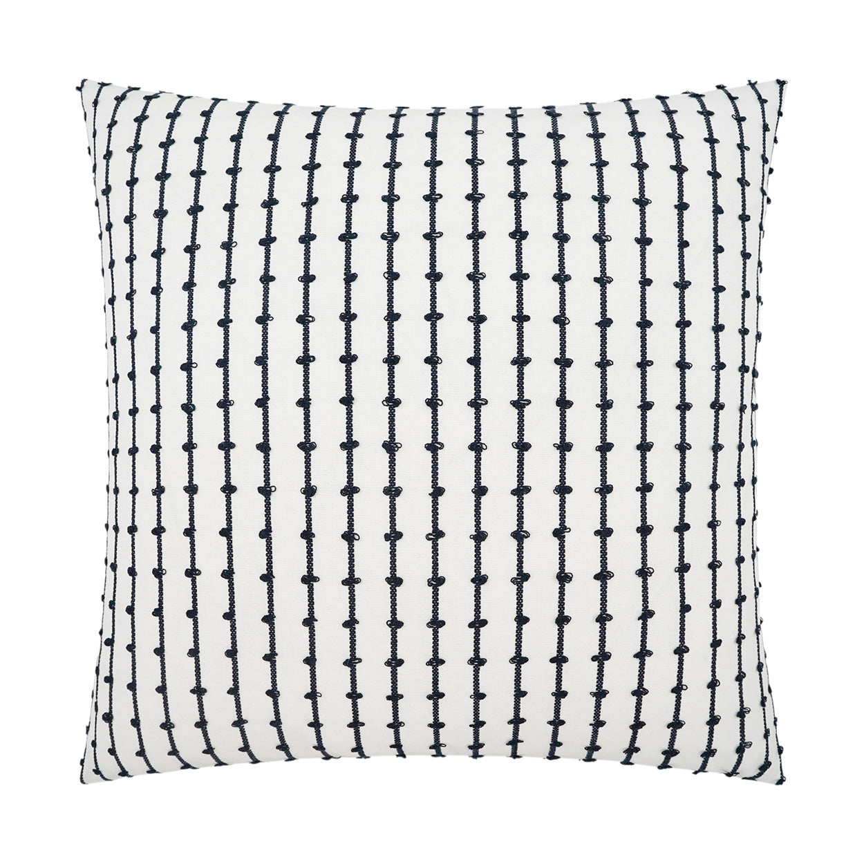 D.V. Kap Topsy Domino White Throw Pillow With Insert