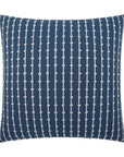 D.V. Kap Topsy Marine Blue Throw Pillow With Insert