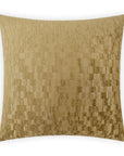 D.V. Kap Sector Wheat Brown Throw Pillow With Insert