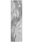 Serenza Gray Washable Indoor - Outdoor Rug - LOOMLAN - LOOMLAN Rugs - Outdoor Rugs