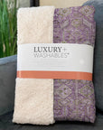 Bohemian Lavender Washable Indoor-Outdoor Rug