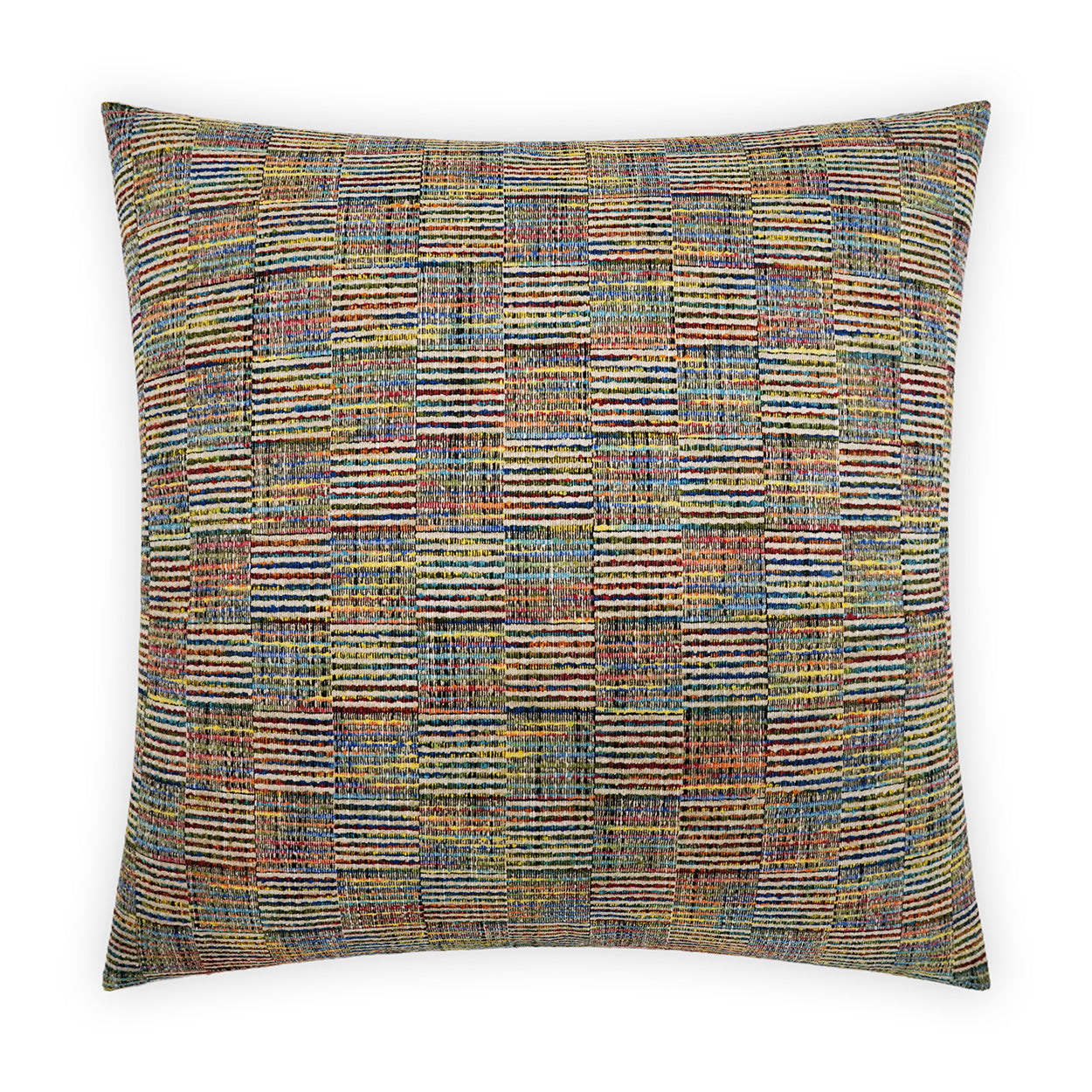 D.V. Kap Up Cycle Multi Color Throw Pillow With Insert