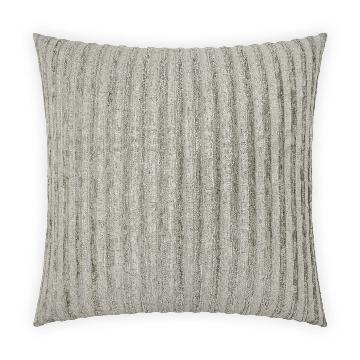 D.V. Kap Limits Silver Grey Throw Pillow With Insert