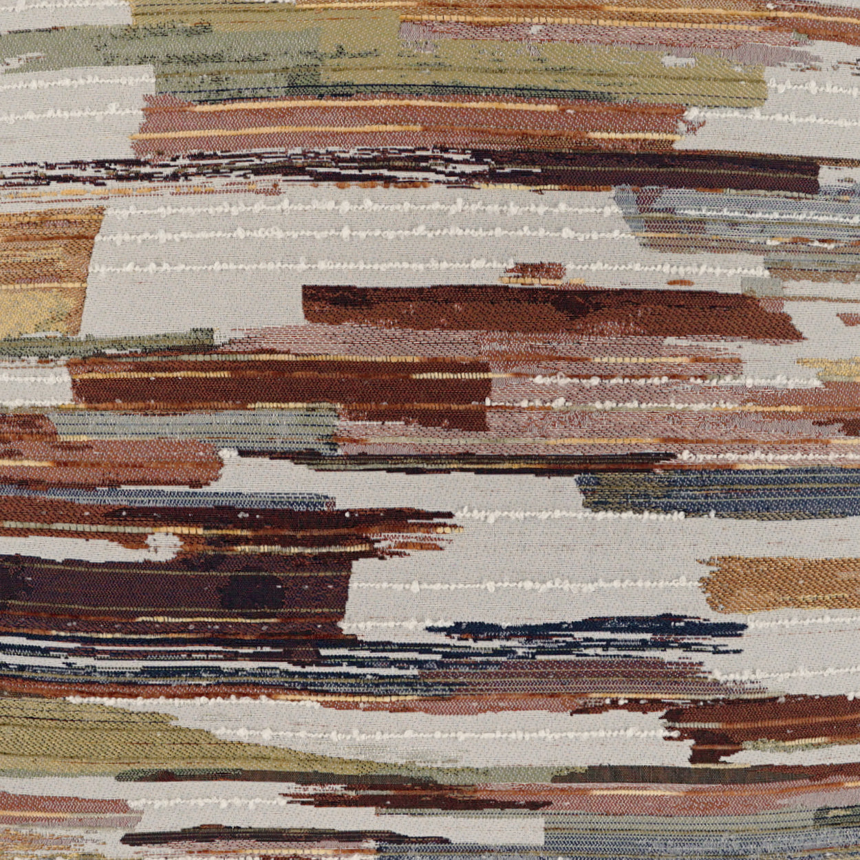 D.V. Kap Mixed Media Harvest Brown Throw Pillow With Insert