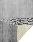Nautical Grey Washable Indoor-Outdoor Rug