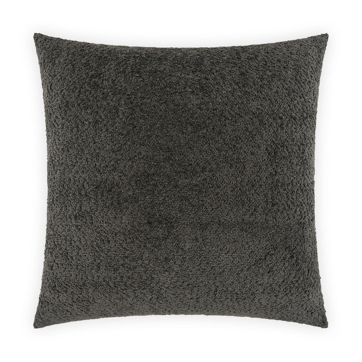 D.V. Kap Snuggle Charcoal Grey Throw Pillow With Insert