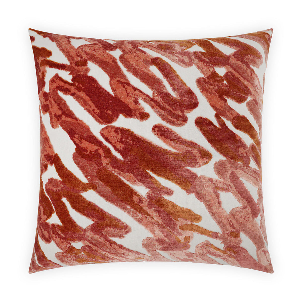 D.V. Kap Spoken Coral Throw Pillow With Insert